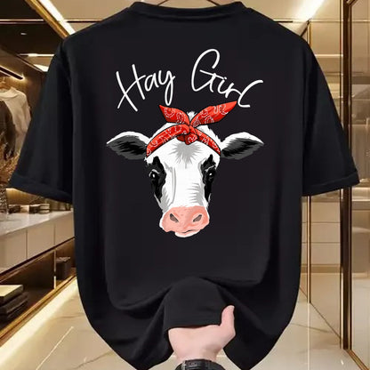 Best Farmer Life Shirt, Funny Farmer UnisexT-Shirt/Hoodie/Sweatshirt HLT00 - Hay Girl Farmer Funny Cattle Cow Farm Lovers Gift Women Kids T-Shirt Small