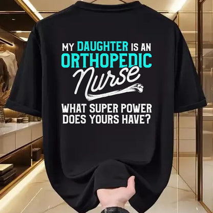 Funny Nurse Shirt, Nurse Unisex T-Shirt/Hoodie/Sweatshirt HLT00 - Orthopedic Nurse Daughter Ortho Nursing RN T-Shirt