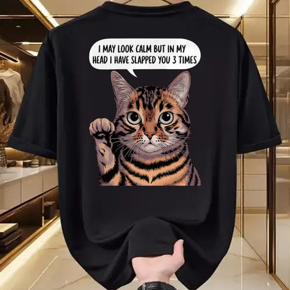 Cat Love Shirt, Funny Cat Lover Gift UnisexT-Shirt/Hoodie/Sweatshirt HLT00 - Love Cat Graphic Shirts for Men Women T-Shirt (1)