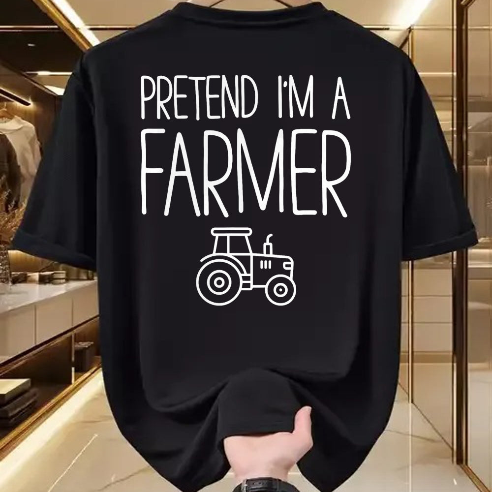 Best Farmer Life Shirt, Funny Farmer UnisexT-Shirt/Hoodie/Sweatshirt HLT00 - Pretend Im A Farmer Costume Funny Tractor Graphic T-Shirt