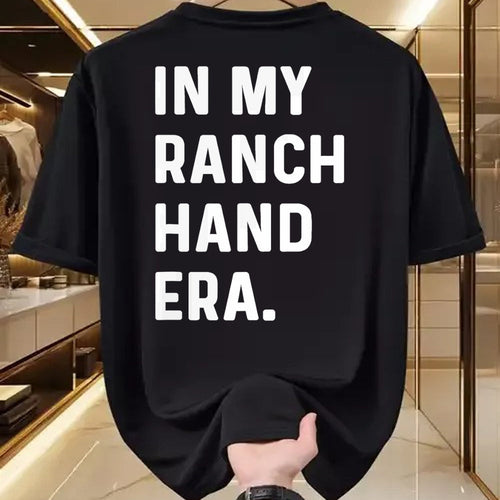 Best Farmer Life Shirt, Funny Farmer UnisexT-Shirt/Hoodie/Sweatshirt HLT00 - In My Ranch Hand Era - Farm Farmer Funny Farming T-Shirt