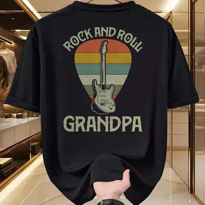Best Grandpa Shirt, Proud Grandpa Unisex T-Shirt/Hoodie/Sweatshirt HLT00 - Guitarist Grandpa Fathers Day Shirts, Grandpa Guitar Player T-Shirt