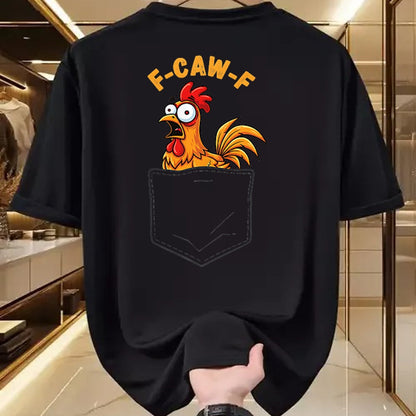 Best Farmer Life Shirt, Funny Farmer UnisexT-Shirt/Hoodie/Sweatshirt HLT00 - F-Caw-F Funny Chicken Pocket Humor Quote Rooster Meme T-Shirt