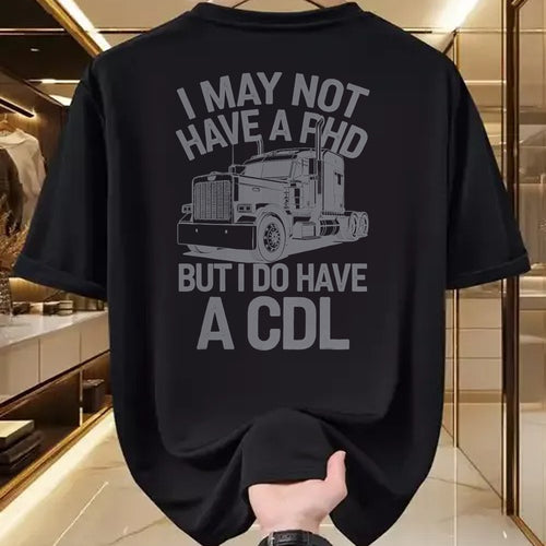 Best Truck Driver Life Shirt, Funny Trucker UnisexT-Shirt/Hoodie/Sweatshirt HLT00 - Cool CDL Trucker Art for Men Women Trucking CDL Truck Driver T-Shirt (6)