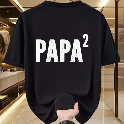 Best Grandpa Shirt, Proud Grandpa Unisex T-Shirt/Hoodie/Sweatshirt HLT00 - Papa 2 Papa Squared For Grandpa from Granddaughter Grandson T-Shirt