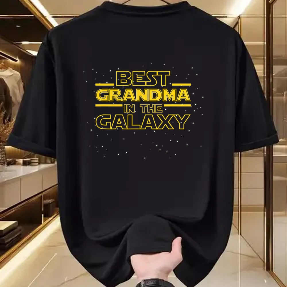 Best Grandma Shirt, Proud Grandma Unisex T-Shirt/Hoodie/Sweatshirt HLT00 - Grandmother Grandma Shirt Gift, Best Grandma in the Galaxy T-Shirt