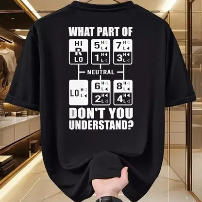Best Truck Driver Life Shirt, Funny Trucker UnisexT-Shirt/Hoodie/Sweatshirt HLT00 - Funny Truck Driver For Men Women Truck Manual Transmission T-Shirt