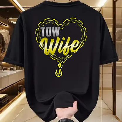 Best Truck Driver Life Shirt, Funny Trucker UnisexT-Shirt/Hoodie/Sweatshirt HLT00 - Tow Wife Tow Truck Driver Wife Tow Trucker T-Shirt