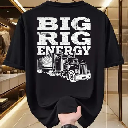 Best Truck Driver Life Shirt, Funny Trucker UnisexT-Shirt/Hoodie/Sweatshirt HLT00 - Funny Truck Semi Truck Driver Big Rig Energy Truck Driver T-Shirt