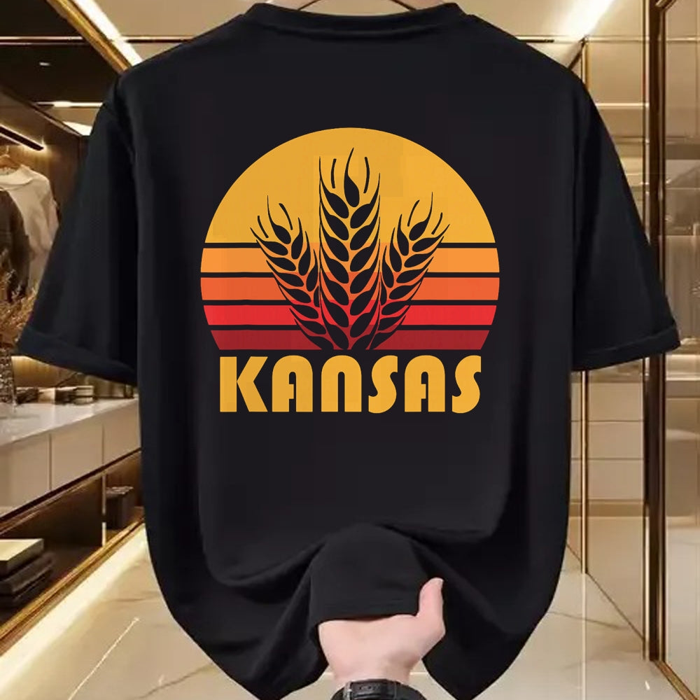 Best Farmer Life Shirt, Funny Farmer UnisexT-Shirt/Hoodie/Sweatshirt HLT00 - Retro Kansas Wheat Shirt, Vintage Grain Farming Tee Gift T-Shirt