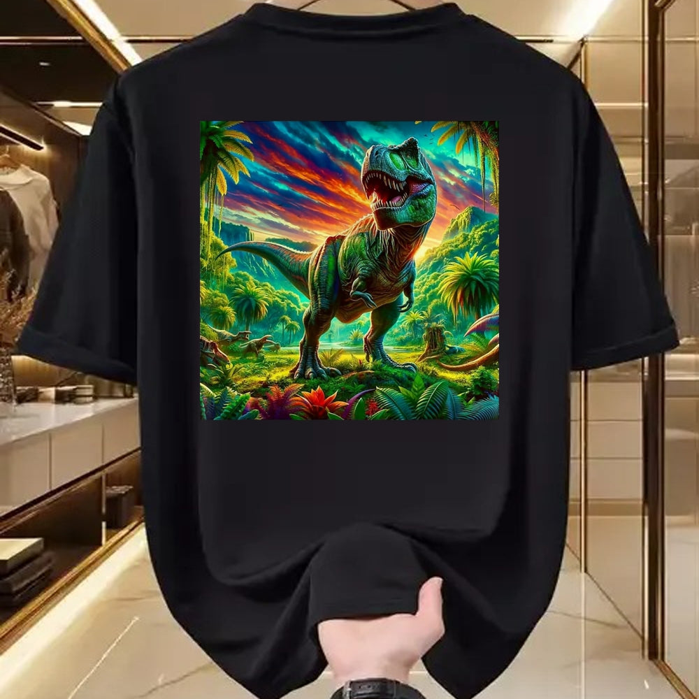 Best Dinosaur Lover Shirt, Funny Dinosaur UnisexT-Shirt/Hoodie/Sweatshirt HLT00 - Cool Dinosaur T-Shirt, Men, Black, 3X-Large