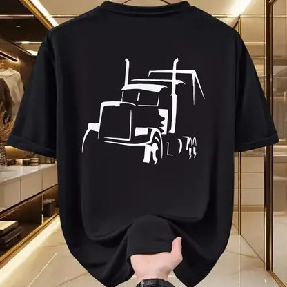 Best Truck Driver Life Shirt, Funny Trucker UnisexT-Shirt/Hoodie/Sweatshirt HLT00 - 18 Wheeler Semi Truck Shirt for Truck Drivers Who Love OTR T-Shirt
