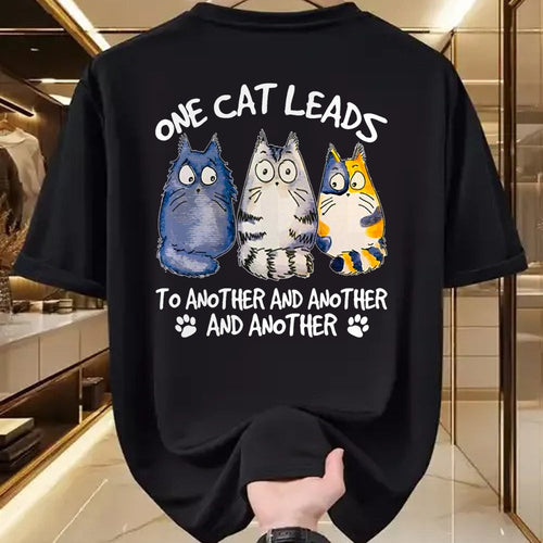 Cat Love Shirt, Funny Cat Lover Gift UnisexT-Shirt/Hoodie/Sweatshirt HLT00 - Funny Cat Design Cat Lover Kitten Cat T-Shirt (1)