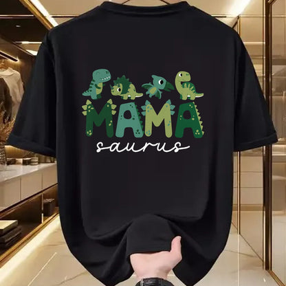 Best Dinosaur Lover Shirt, Funny Dinosaur UnisexT-Shirt/Hoodie/Sweatshirt HLT00 - Mama Saurus Mom Dinosaur Three Rex Birthday Boy Girl Family T-Shirt (2)