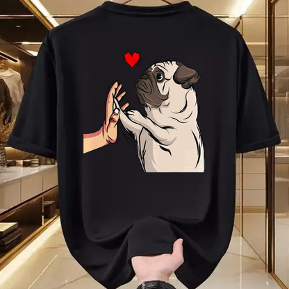 Dog Love Shirt, Dog Lover Gift T-Shirt/Hoodie/Sweatshirt HLT00 - Pug Love Funny Dog Lover Owner Girls Gift T-Shirt