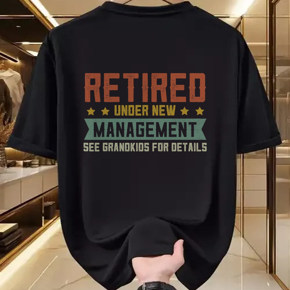 Best Grandpa Shirt, Proud Grandpa Unisex T-Shirt/Hoodie/Sweatshirt HLT00 - Fathers Day Retired Grandpa Shirts, Funny Retirement T-Shirt