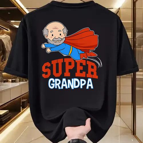 Best Grandpa Shirt, Proud Grandpa Unisex T-Shirt/Hoodie/Sweatshirt HLT00 - Super Grandpa Hero Grandpa Superhero Grandpa T-Shirt