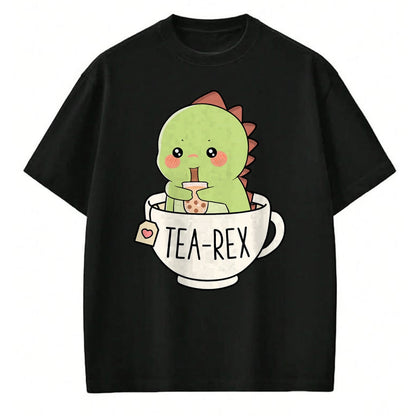 Best Dinosaur Lover Shirt, Funny Dinosaur UnisexT-Shirt/Hoodie/Sweatshirt HLT00 - Boba Tea-Rex Cute T-Rex Dinosaur Lover Kawaii Funny Dino Pun T-Shirt