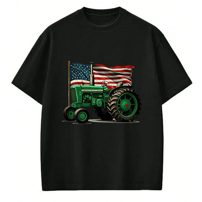 Best Farmer Life Shirt, Funny Farmer UnisexT-Shirt/Hoodie/Sweatshirt HLT00 - Agriculture Farm Tractor USA Flag Tractor American Farm USA T-Shirt