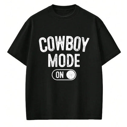 Best Farmer Life Shirt, Funny Farmer UnisexT-Shirt/Hoodie/Sweatshirt HLT00 - Cowboy Mode On Costume Funny Farmer Rodeo Gift Rancher T-Shirt