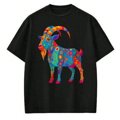Best Farmer Life Shirt, Funny Farmer UnisexT-Shirt/Hoodie/Sweatshirt HLT00 - Psychedelic Goat T-Shirt