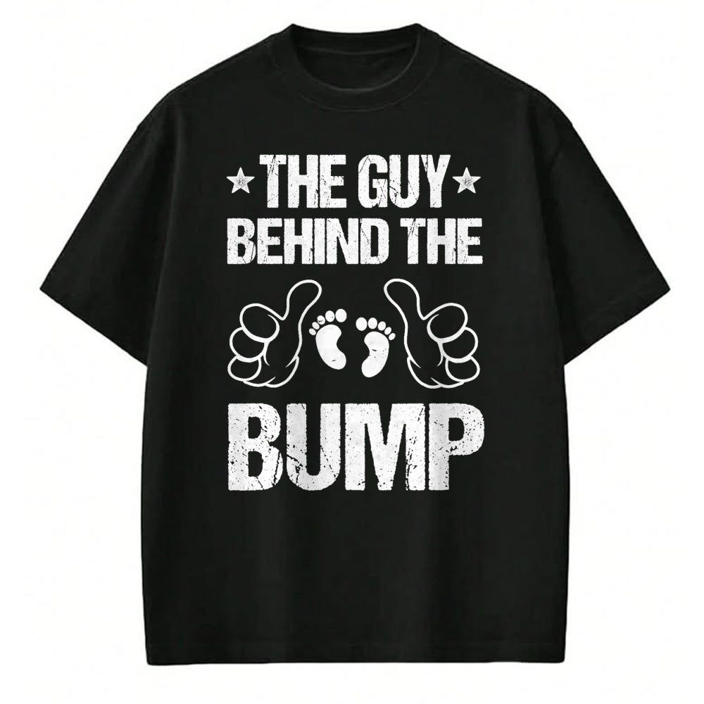 Best Wife Shirt, Wife and Husband Unisex T-Shirt/Hoodie/Sweatshirt HLT00 - The Guy Behind The Bump Pregnancy Announcement For Dad T-Shirt