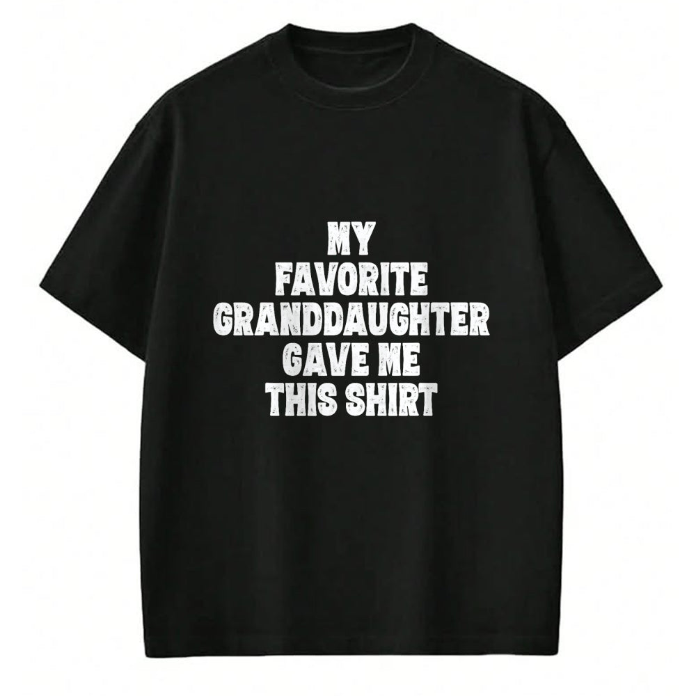Best Grandpa Shirt, Proud Grandpa Unisex T-Shirt/Hoodie/Sweatshirt HLT00 - Grandpa and Grandma Funny Shirt from Granddaughter T-Shirt