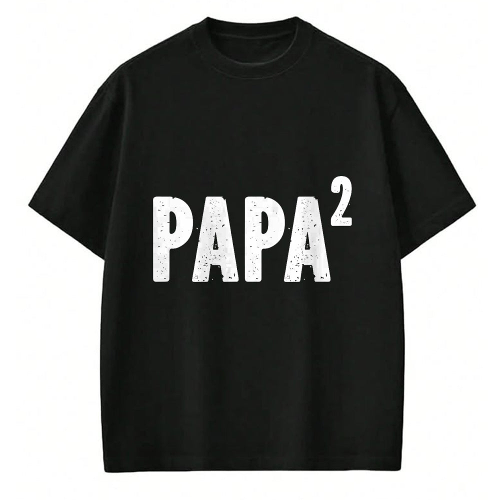 Best Grandpa Shirt, Proud Grandpa Unisex T-Shirt/Hoodie/Sweatshirt HLT00 - Papa 2 Papa Squared For Grandpa from Granddaughter Grandson T-Shirt