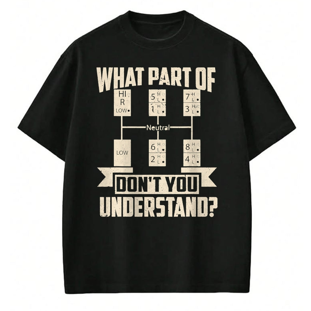 Best Truck Driver Life Shirt, Funny Trucker UnisexT-Shirt/Hoodie/Sweatshirt HLT00 - Trucker What Don't You Understand Man Truck Driver T-Shirt