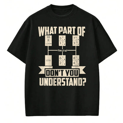 Best Truck Driver Life Shirt, Funny Trucker UnisexT-Shirt/Hoodie/Sweatshirt HLT00 - Trucker What Don't You Understand Man Truck Driver T-Shirt