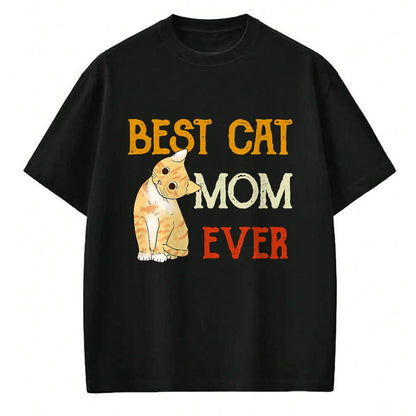 Cat Love Shirt, Funny Cat Lover Gift UnisexT-Shirt/Hoodie/Sweatshirt HLT00 - Vintage cat Best cat mom Ever Meow with My cat Funny Kitty T-Shirt (1)