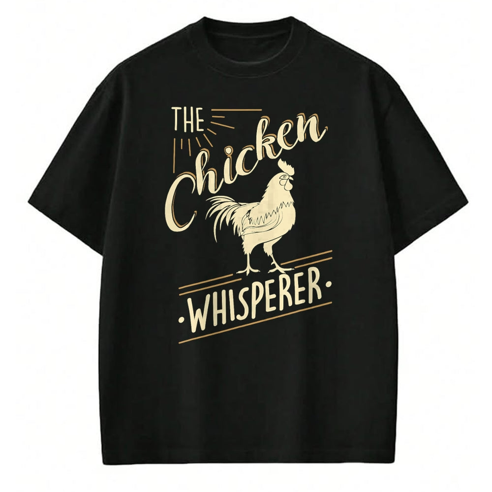 Best Farmer Life Shirt, Funny Farmer UnisexT-Shirt/Hoodie/Sweatshirt HLT00 - The Chicken Whisperer Funny Chicken Lover Farming T-Shirt T-Shirt