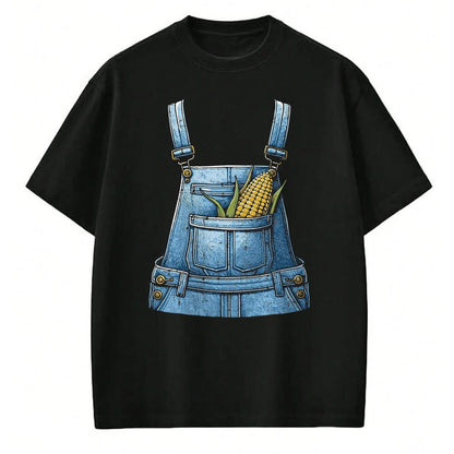 Best Farmer Life Shirt, Funny Farmer UnisexT-Shirt/Hoodie/Sweatshirt HLT00 - Halloween Overalls Corn Farm Costume Farmer Men Women Kids T-Shirt, Men, Black, Large