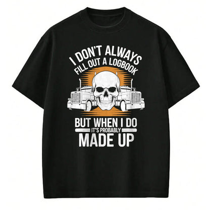 Best Truck Driver Life Shirt, Funny Trucker UnisexT-Shirt/Hoodie/Sweatshirt HLT00 - Best Truck Driver Art for Men Dad Women Trucking CDL Trucker T-Shirt (7)