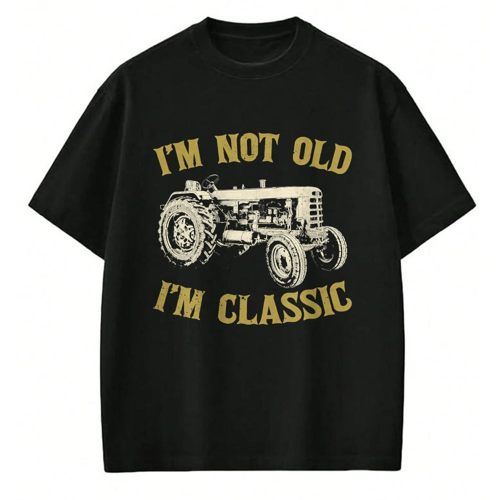 Best Farmer Life Shirt, Funny Farmer UnisexT-Shirt/Hoodie/Sweatshirt HLT00 - Vintage Tractor I'm Not Old I'm Classic Funny Tractor T-Shirt