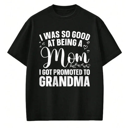 Best Grandma Shirt, Proud Grandma Unisex T-Shirt/Hoodie/Sweatshirt HLT00 - Grandma Art For Mom Women Grandmother Promoted To Grandma T-Shirt