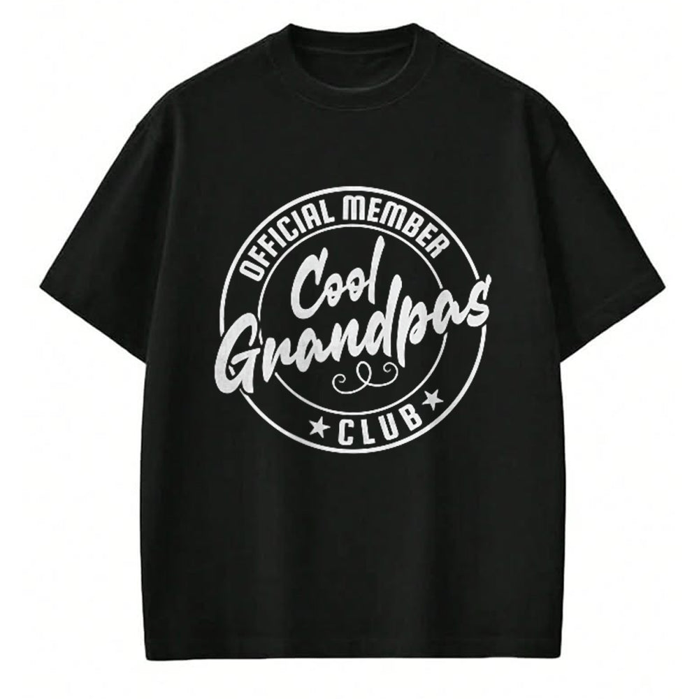 Best Grandpa Shirt, Proud Grandpa Unisex T-Shirt/Hoodie/Sweatshirt HLT00 - Cool Grandpas Club Official Member Vintage T-Shirt