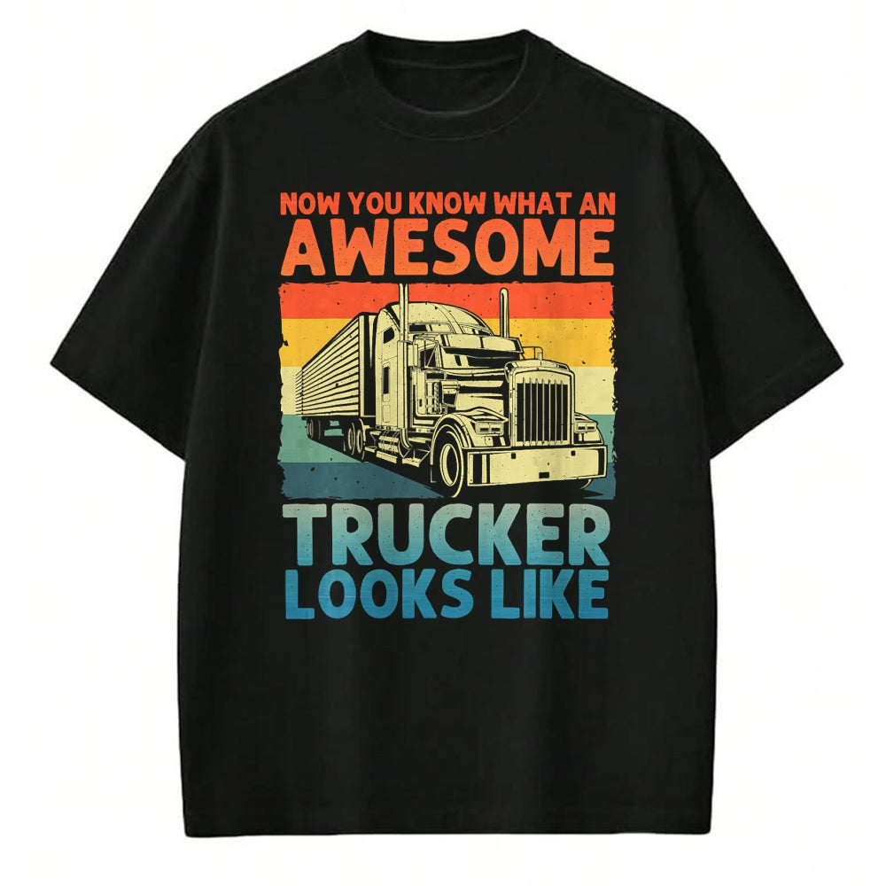 Best Truck Driver Life Shirt, Funny Trucker UnisexT-Shirt/Hoodie/Sweatshirt HLT00 - Best Truck Driver Art for Men Dad Women Trucking CDL Trucker T-Shirt (5)