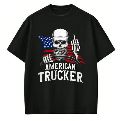 Best Truck Driver Life Shirt, Funny Trucker UnisexT-Shirt/Hoodie/Sweatshirt HLT00 - American Trucker for Patriotic Truck Driver T-Shirt