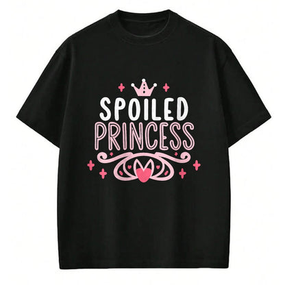 Best Wife Shirt, Wife and Husband Unisex T-Shirt/Hoodie/Sweatshirt HLT00 - Spoiled Princess Funny Women, Girl, Spoiled V-Neck T-Shirt