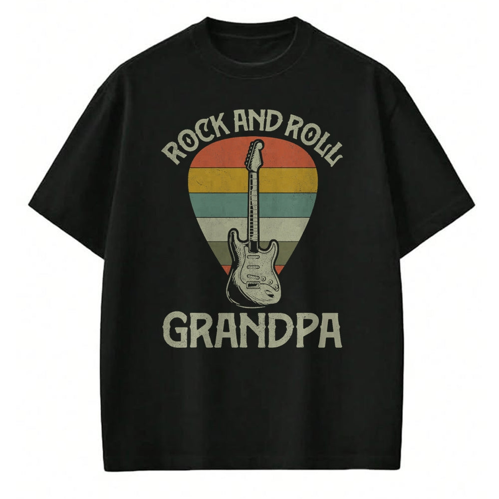 Best Grandpa Shirt, Proud Grandpa Unisex T-Shirt/Hoodie/Sweatshirt HLT00 - Guitarist Grandpa Fathers Day Shirts, Grandpa Guitar Player T-Shirt
