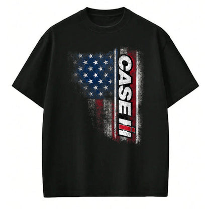 Best Farmer Life Shirt, Funny Farmer UnisexT-Shirt/Hoodie/Sweatshirt HLT00 - CASE IH - American Flag T-Shirt