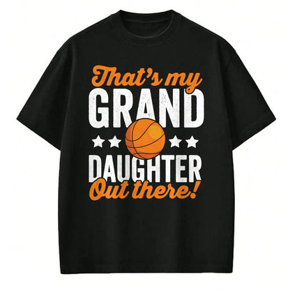 Best Grandpa Shirt, Proud Grandpa Unisex T-Shirt/Hoodie/Sweatshirt HLT00 -Basketball Player Grandma Grandpa Basketball Granddaughter Long Sleeve T-Shirt