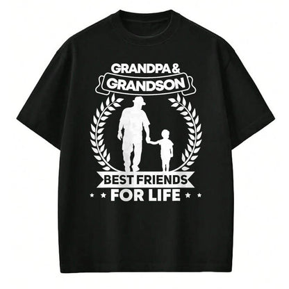 Best Grandpa Shirt, Proud Grandpa Unisex T-Shirt/Hoodie/Sweatshirt HLT00 - Grandpa and Grandson Matching Grandfather and Grandson T-Shirt