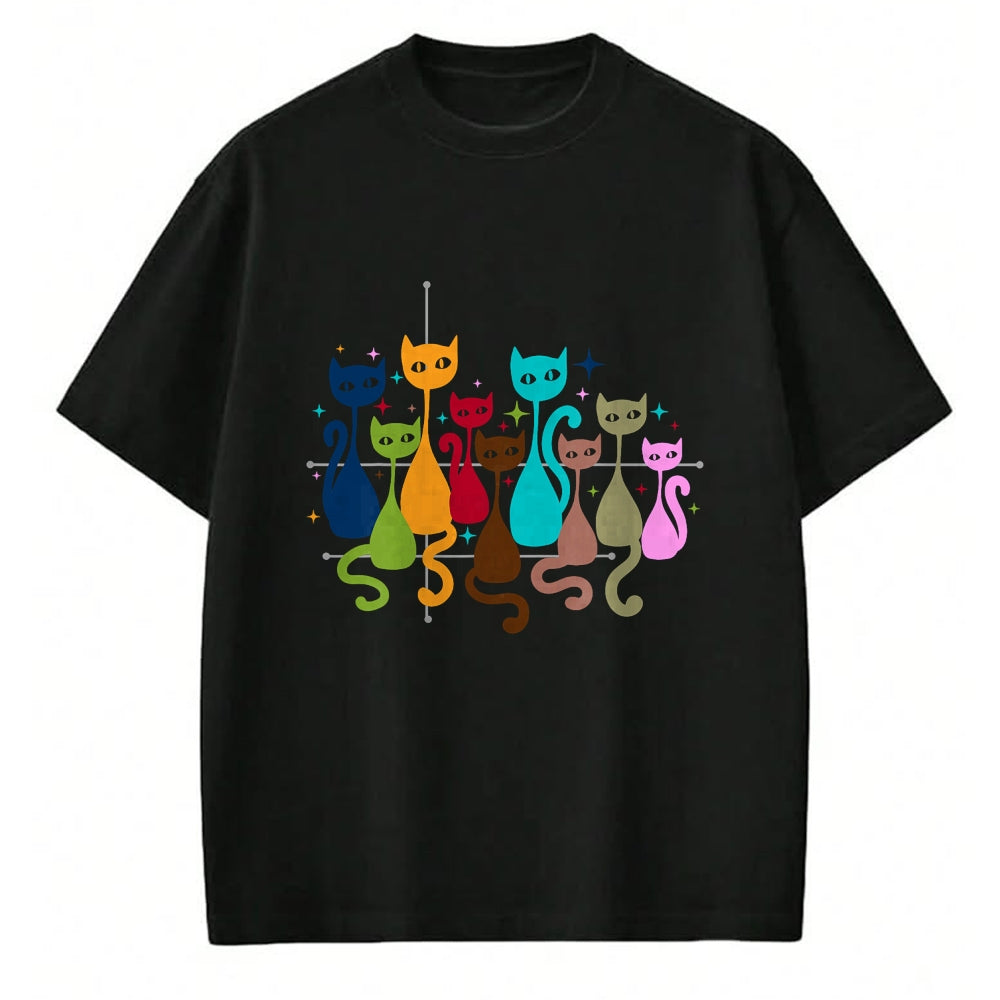 Cat Love Shirt, Funny Cat Lover Gift UnisexT-Shirt/Hoodie/Sweatshirt HLT00 - Classic Art Kitten Lover Vintage Artwork Cute Cat T-Shirt