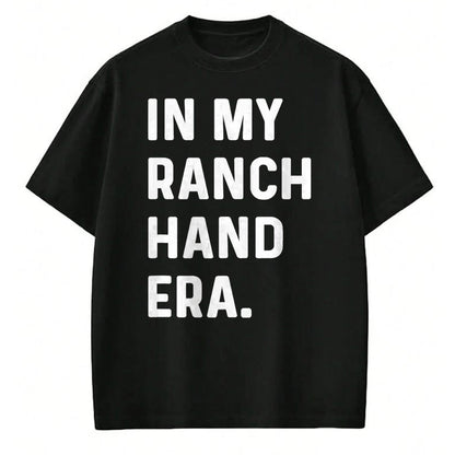 Best Farmer Life Shirt, Funny Farmer UnisexT-Shirt/Hoodie/Sweatshirt HLT00 - In My Ranch Hand Era - Farm Farmer Funny Farming T-Shirt