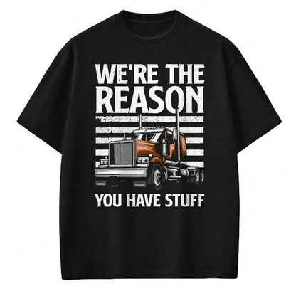 Best Truck Driver Life Shirt, Funny Trucker UnisexT-Shirt/Hoodie/Sweatshirt HLT00 - Funny Trucker Design for Men Big Rig Trucker Truck Driver T-Shirt, Men, Black, Small