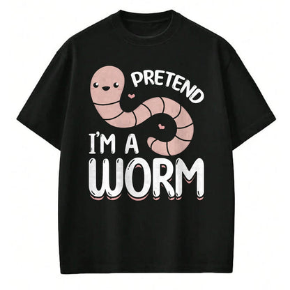 Best Farmer Life Shirt, Funny Farmer UnisexT-Shirt/Hoodie/Sweatshirt HLT00 - Compost Worms Worm Farmer Unisex-Adults Worm Lover Pretend I'm A Worm T-Shirt