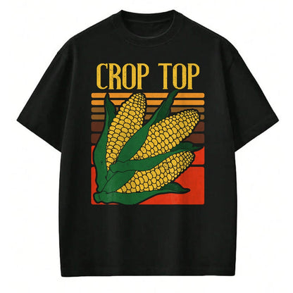 Best Farmer Life Shirt, Funny Farmer UnisexT-Shirt/Hoodie/Sweatshirt HLT00 - Corn Farmer Funny Crop Top Vintage Farming Humor Design T-Shirt
