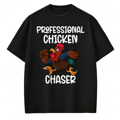 Best Farmer Life Shirt, Funny Farmer UnisexT-Shirt/Hoodie/Sweatshirt HLT00 - Professional Chicken Chaser Funny Farm Farmer Kids Running T-Shirt